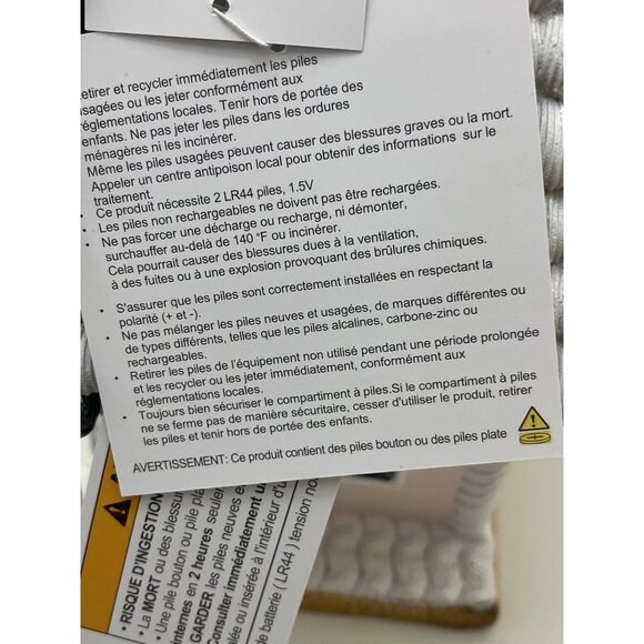 Light-Up Halloween Ghost Haunted House Decor Battery Operated Pink & Black - Picture 8 of 12